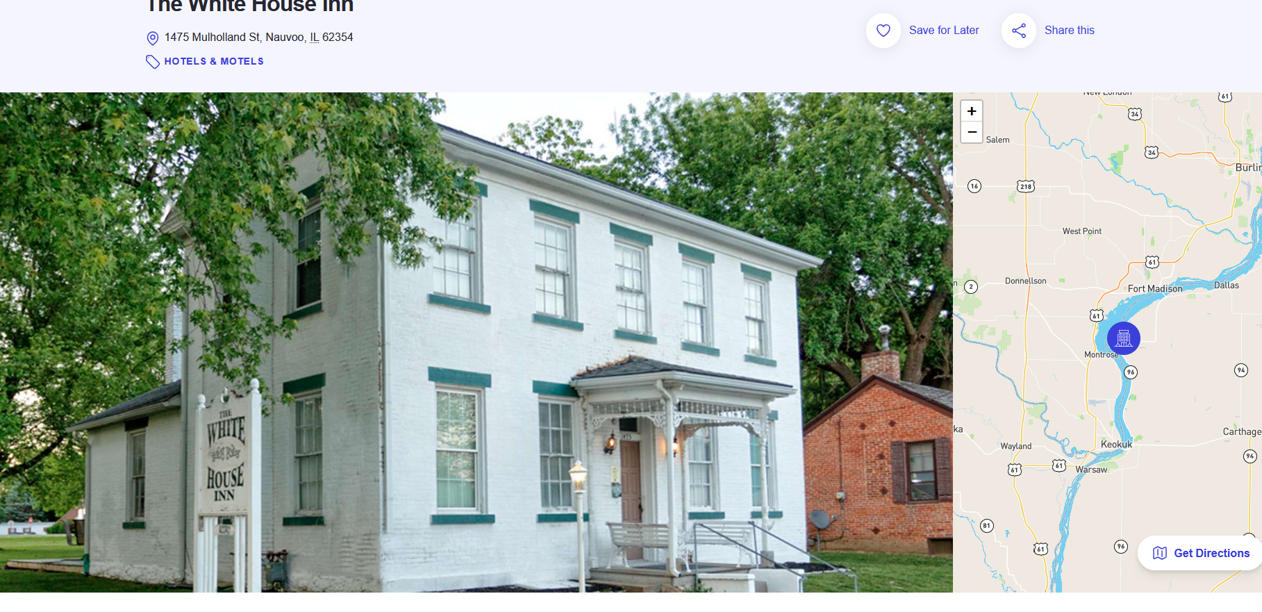 Luxury Rental in Rustic Nauvoo